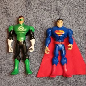 DC Comics‎ Justice League Target Exclusive Superman & Green Lantern 5" 2012